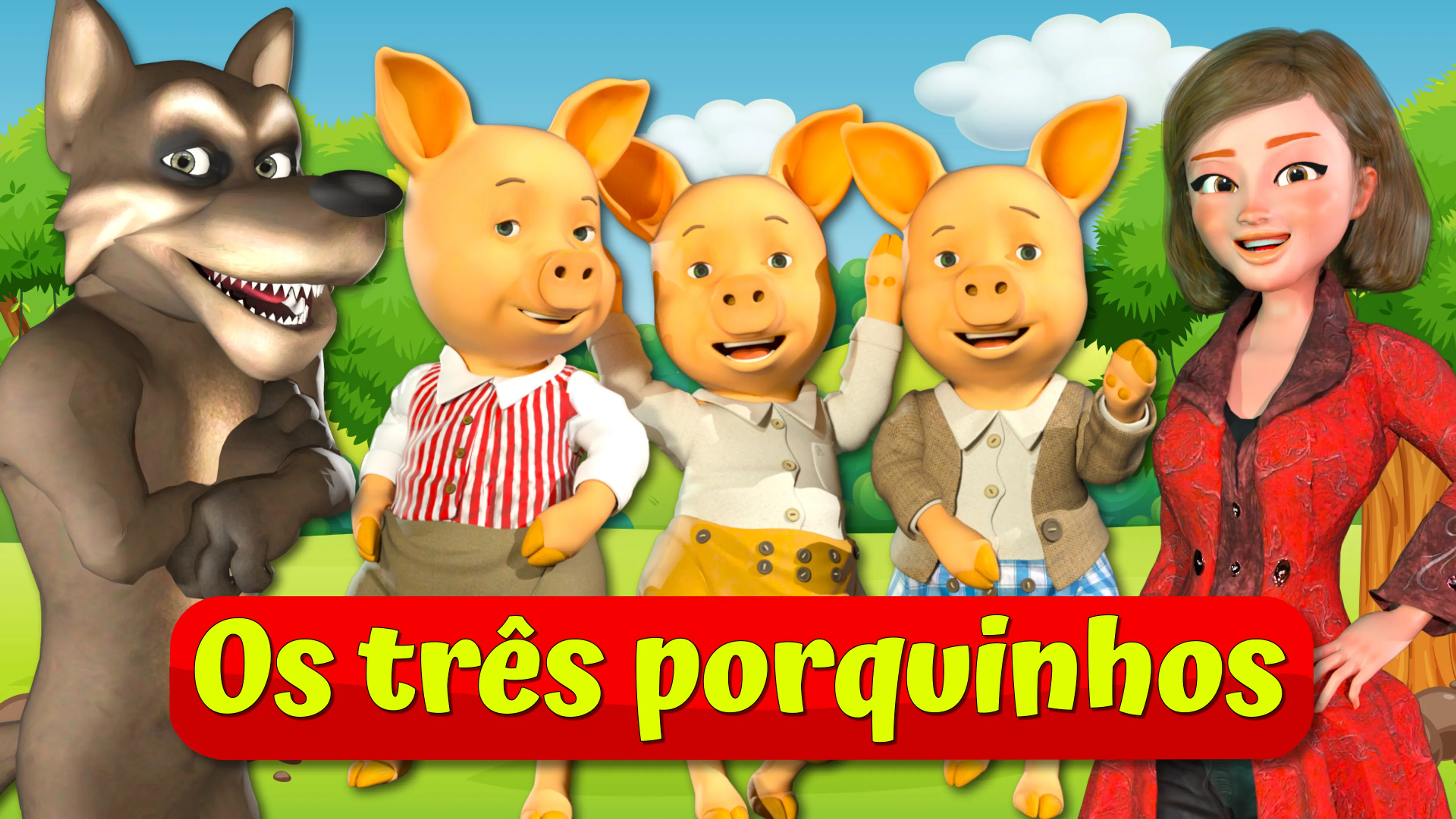 Os Tres Porquinhos poster